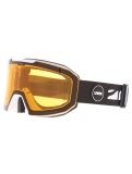 Vignette Uvex, Evidnt Attract Cv Dl/fm lunettes de ski unisexe White / Silver / Yellow argent, blanc, jaune 