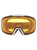 Vignette Uvex, Evidnt Attract Cv Dl/fm lunettes de ski unisexe White / Silver / Yellow argent, blanc, jaune 