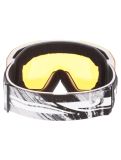 Vignette Uvex, Evidnt Attract Cv Dl/fm lunettes de ski unisexe White / Silver / Yellow argent, blanc, jaune 