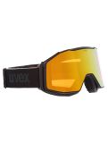 Vignette Uvex, Gravity FM lunettes de ski unisexe Black Matt noir 