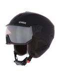 Vignette Uvex, Instinct Visor casque de ski avec visière unisexe Black Matt / Mirror Silver noir 