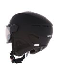 Vignette Uvex, Instinct Visor casque de ski avec visière unisexe Black Matt / Mirror Silver noir 