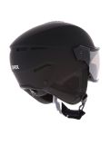 Vignette Uvex, Instinct Visor casque de ski avec visière unisexe Black Matt / Mirror Silver noir 