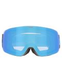 Vignette Uvex, Pwdr FM lunettes de ski enfants Black Matt / Mirror Blue bleu, noir 