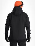 Vignette Watts, ORBITAL veste de ski softshell hommes Black / Fluo Orange noir, orange 