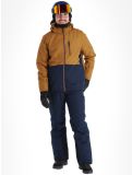 Vignette Whistler, Drizzle veste de ski hommes Rubber brun 