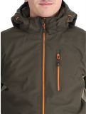 Vignette Whistler, Drizzle veste de ski hommes Vetiver gris 