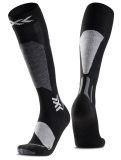 Vignette X-Socks, Ski Discover Otc chaussette de compression hommes Black / Light Grey gris, noir 