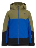 Vignette Ziener, Agimo Junior veste de ski enfants Cobalt Blue bleu, noir, vert 