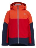 Vignette Ziener, Agimo Junior veste de ski enfants Red Salsa bleu, orange, rouge 