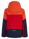 Vignette Ziener, Agimo Junior veste de ski enfants Red Salsa bleu, orange, rouge 