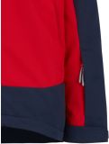 Vignette Ziener, Agimo Junior veste de ski enfants Red Salsa bleu, orange, rouge 