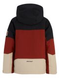 Vignette Ziener, Agimo Junior veste de ski enfants Woody Brown beige, brun, noir 