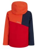 Vignette Ziener, Anzo Junior veste de ski enfants Red Salsa bleu, orange, rouge 