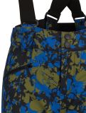 Vignette Ziener, Axi Junior pantalon de ski enfants Natural Camo bleu, noir, vert 