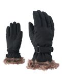 Vignette Ziener, Kim Lady gants de ski femmes Black-Stru noir 