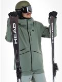 Vignette Ziener, Tahan veste de ski à coque dure hommes Green Mud vert 