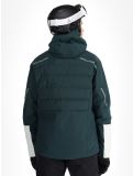 Vignette Ziener, Taponga veste de ski hommes Dark Jungle blanc, vert 