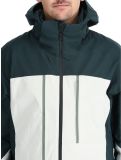 Vignette Ziener, Taponga veste de ski hommes Dark Jungle blanc, vert 