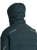 Vignette Ziener, Taponga veste de ski hommes Dark Jungle blanc, vert 