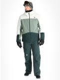 Vignette Ziener, Timbarra veste de ski hommes Dark Jungle blanc, vert 