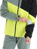 Vignette Ziener, Timpa veste de ski hommes Bitter Lemon jaune, noir, vert 