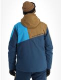 Vignette Ziener, Timpa veste de ski hommes Hale Navy bleu, gris, vert 