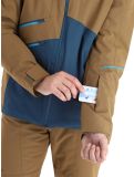 Vignette Ziener, Toaca veste de ski hommes Walnut Dob brun, gris 