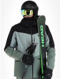 Vignette Ziener, Triglav veste de ski hommes Green Mud noir, vert 