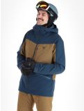 Vignette Ziener, Triglav veste de ski hommes Hale Navy bleu, vert 