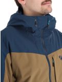 Vignette Ziener, Triglav veste de ski hommes Hale Navy bleu, vert 