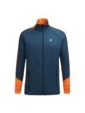 Vignette Peak Performance, Rider Zip couche intermédiaire hommes steel bleu 