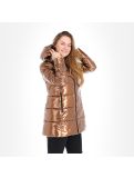 Vignette CMP, 30K3506 manteau d'hiver femmes brun 