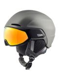 Vignette Alpina, ORO QV Mips casque de ski avec visière unisexe Gunmetal Matt gris 