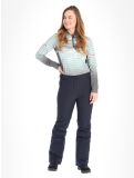 Vignette Maier Sports, Vroni slim pantalon de ski femmes Night Sky bleu 