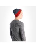 Vignette Buff, Yost Knitted & Polar Hat bonnet hommes Navy bleu 