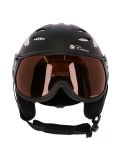 Vignette Cairn, Cosmos, ski helmet with photochromic visor, crystal riviera black