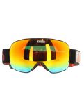 Vignette Cairn, Focus Otg lunettes de ski unisexe Mat Black Orange Mirror noir, orange 