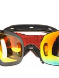 Vignette Cairn, Focus Otg lunettes de ski unisexe Mat Black Orange Mirror noir, orange 