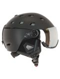 Vignette Cairn, Stellar, visor ski helmet, black