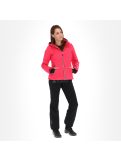 Vignette CMP, Softshell jacket zip hood, softshell ski jacket, women, rhodamine pink