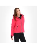 Vignette CMP, Softshell jacket zip hood, softshell ski jacket, women, rhodamine pink