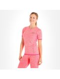 Vignette Craft, Active Comfort RN SS, thermal shirt, women,crush pink