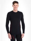 Vignette Falke, Longsleeve Trend chemise thermo hommes Black noir 