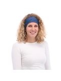 Vignette Deluni, Lightweight Neckwarmer Triangles foulard unisexe bleu 