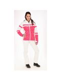 Vignette Kilpi, Ananke, ski jacket, women, pink-white