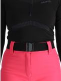 Vignette Kou Sportswear, Frost Flare Pants pantalon de ski en softshell femmes Pink rose 