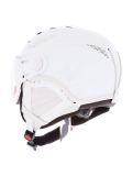 Vignette Cairn, Cosmos Evo NXT casque de ski avec visière unisexe leather blanc 