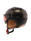 Vignette Kask, Piuma-R Elite casque de ski avec visière unisexe Carbon/Brown brun, noir 