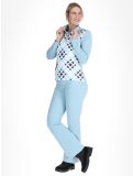 Vignette Poivre Blanc, Traditional 24PBH1940/WO/C pull de ski femmes Cross Aloe Blue blanc, bleu 